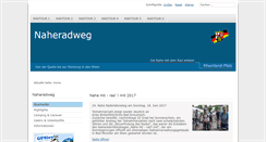 Desktop Screenshot of naheradweg.de